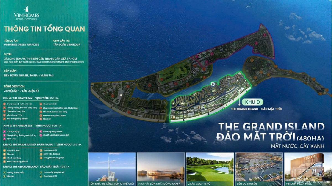PHÂN KHU D - THE GRAND ISLAND Vinhomes Cần Giờ
